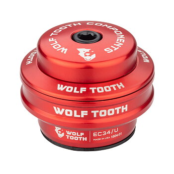 EC34/28.6 UPPER HEADSET 16MM STACK RED