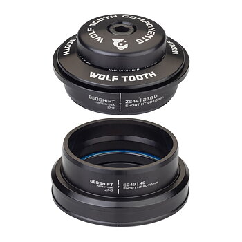 ZS44 UPPER EC49 LOWER GEOSHIFT 1 DEGREE PERFORMANCE ANGLE HEADSET SHORT
