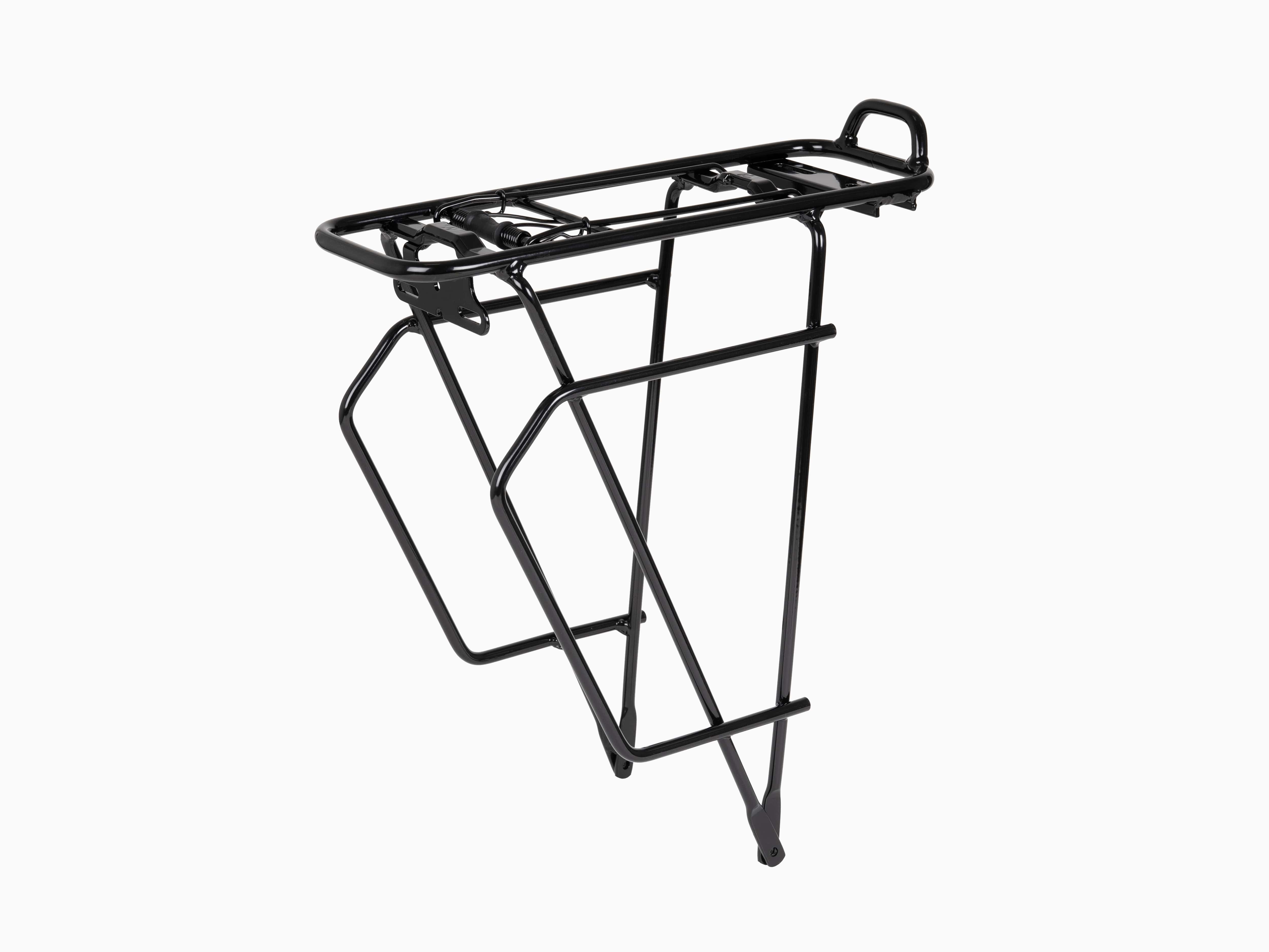 Pakethållare Atran City 28in BS AVS/klämma 700c H360mm Ext. 230mm650gr alu Svart