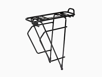 Pakethållare Atran City 28in BS AVS/klämma 700c H360mm Ext. 230mm650gr alu Svart