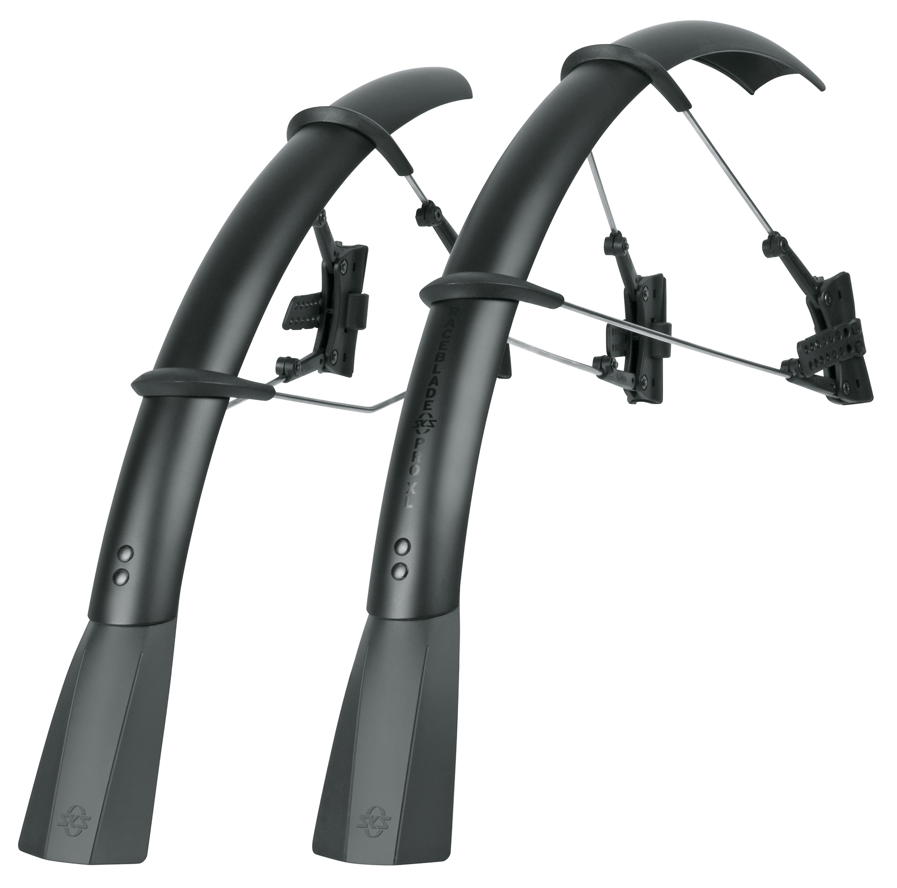 Skärmset SKS Raceblade Pro XL 700c 25-32mm inkl. stag Mattsvart