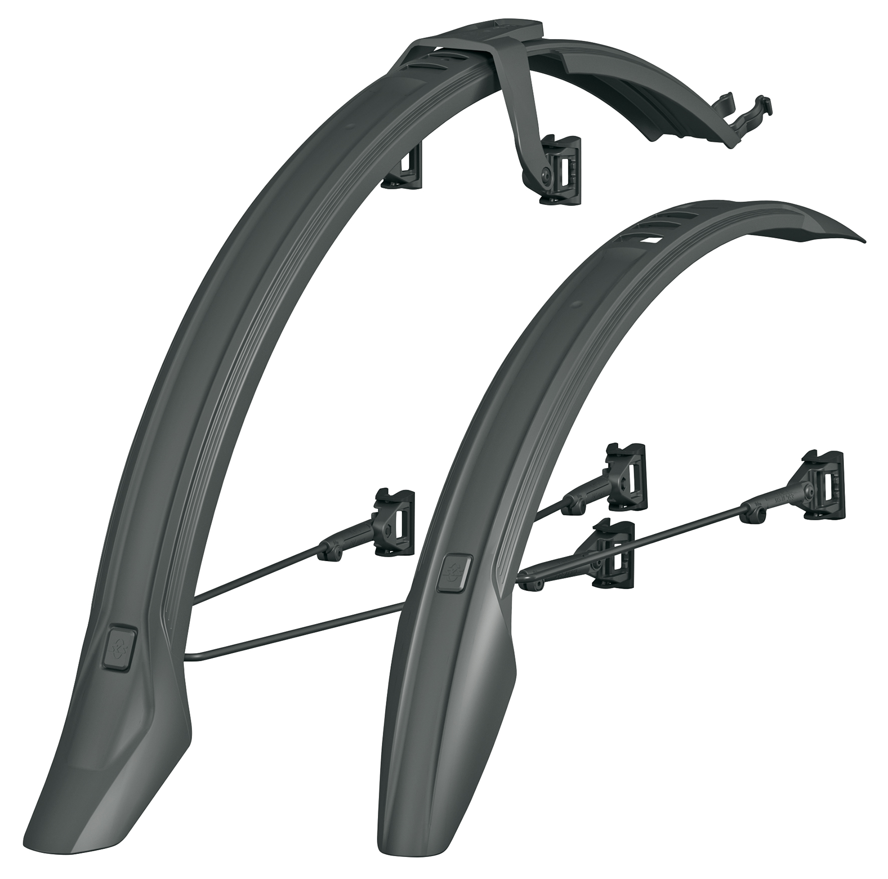 Skärmset SKS Veloflexx 55 26-28in 1,95-2,1in Svart