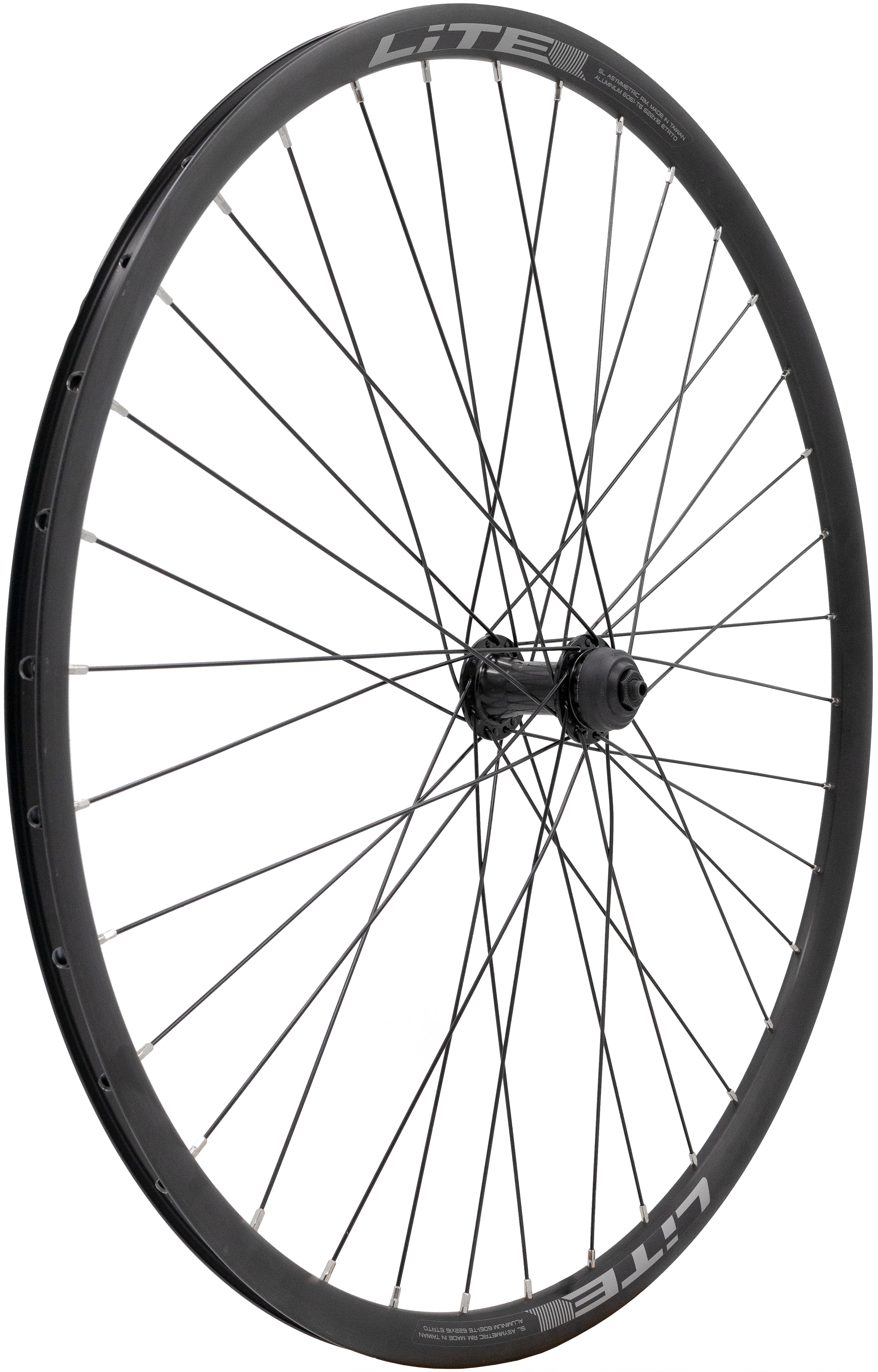 Framhjul LiTE 28in ETRTO 622-16 D/W disc C/L QR Svart