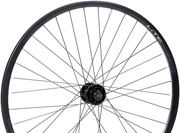 Framhjul LiTE 28in ETRTO 622-16 D/W disc 6b QR Svart
