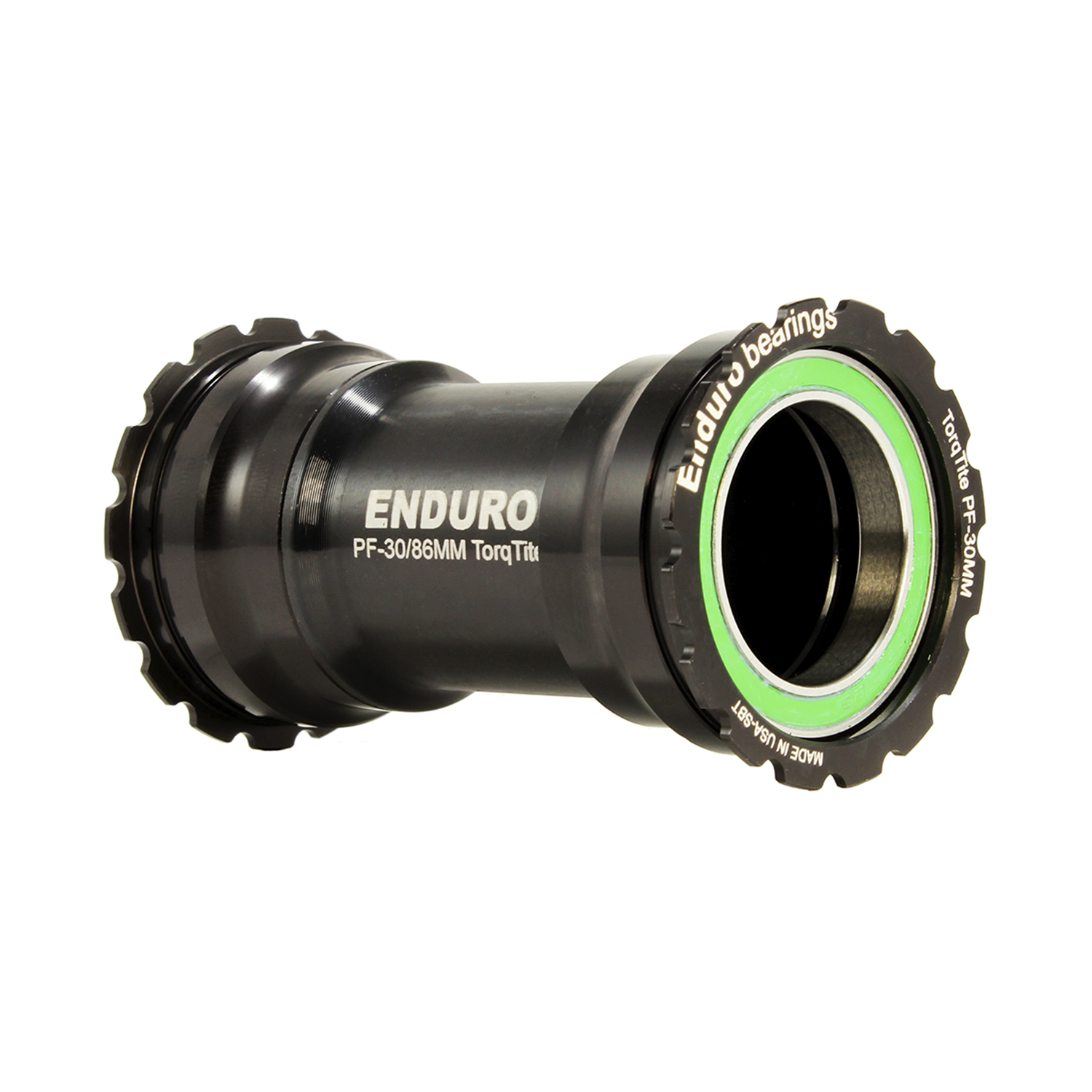 Vevlager TorqTite BB386 EVO to DUB A/C SS Svart