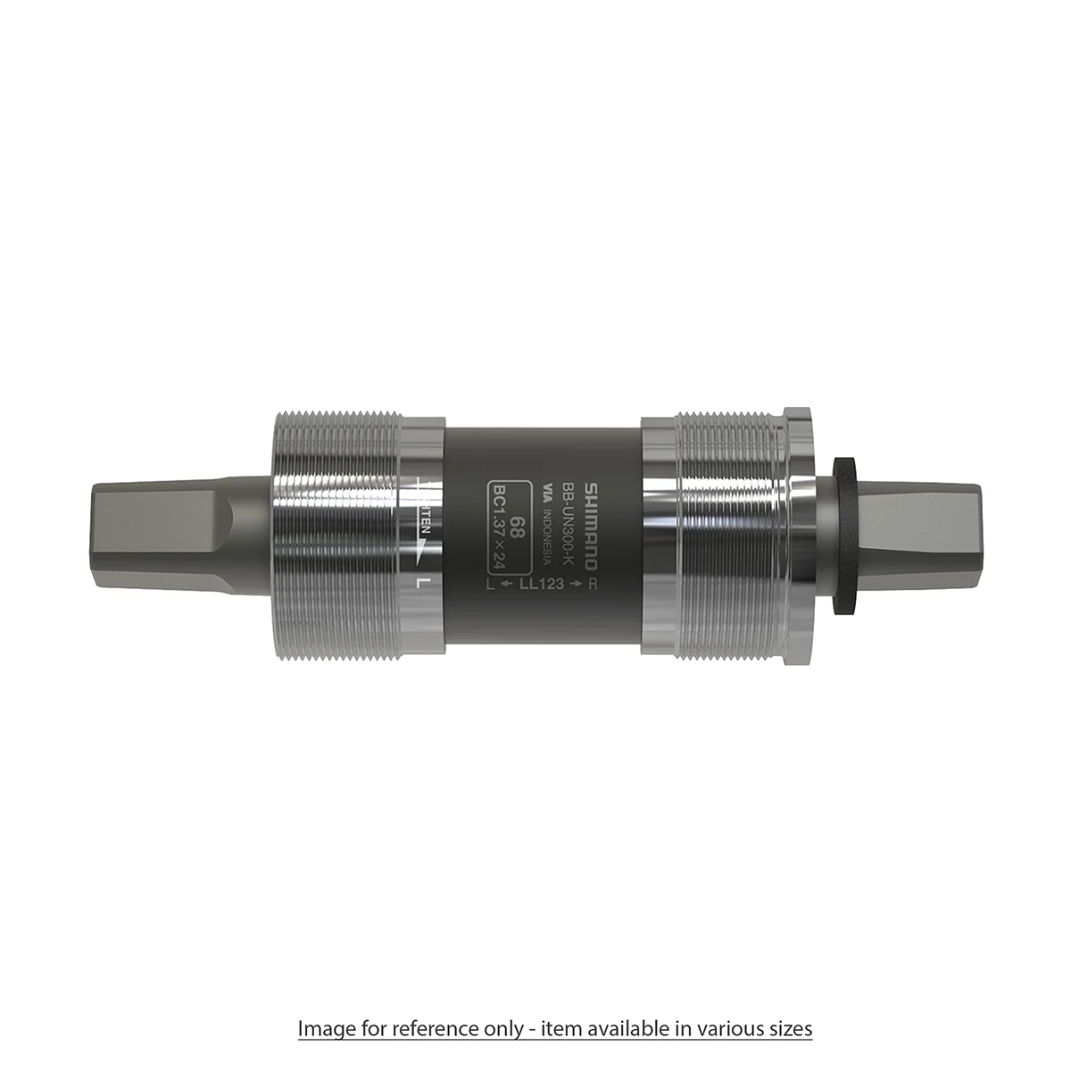 Vevlager BB-UN300 Fyrkant BSA 117.5/68mm Kedjeskydd