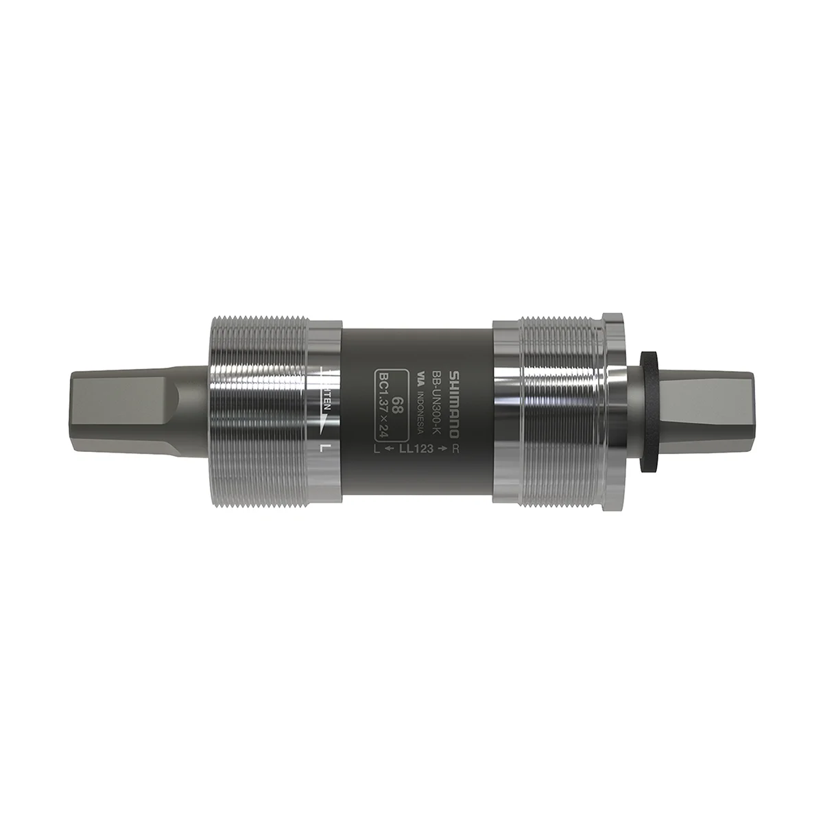 Vevlager BB-UN300 Fyrkant BSA 122.5/68mm Kedjeskydd