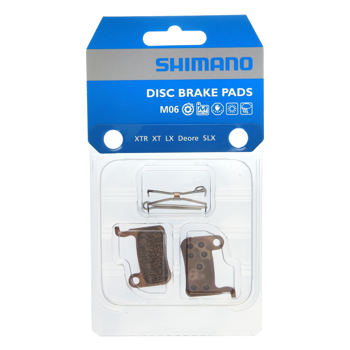 Skivbromsar Pad Set Metal M06 metall, BR-M975/775/585/535 - 3