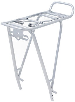 Avenue pakethållare med klämma (även 29"), silver