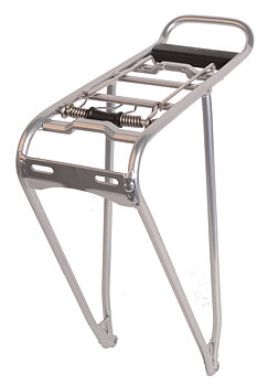 Atran Velo Tour Lite pakethållare AVS/klämma 28", silver