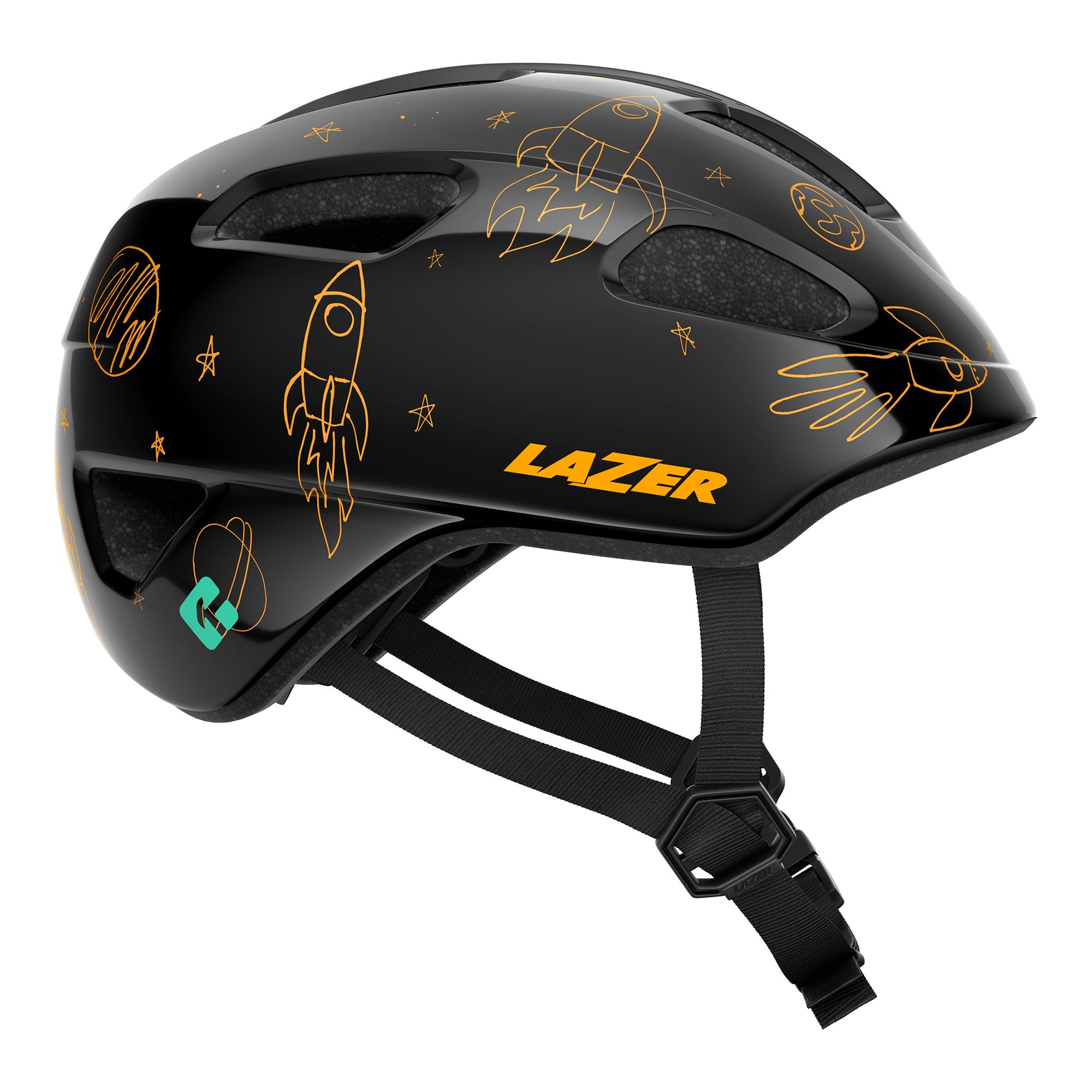 Lazer Pnut barncykelhjälm med KinetiCore rotationsskydd