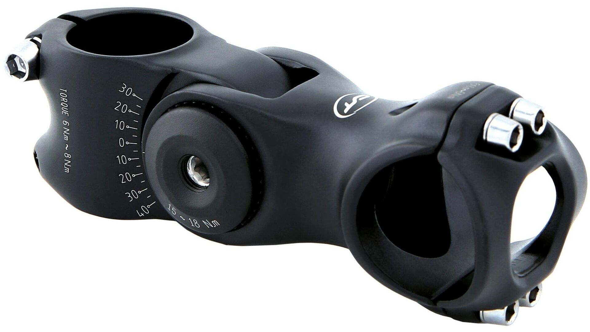 Contec styrstam Tarantula justerbar MTB 31,8 × 90 mm, svart