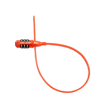 ULAC Neozip kombinationslås 50 cm, orange