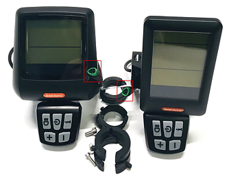 Bafang DP C10 LCD-display till elcykel, UART eller CAN
