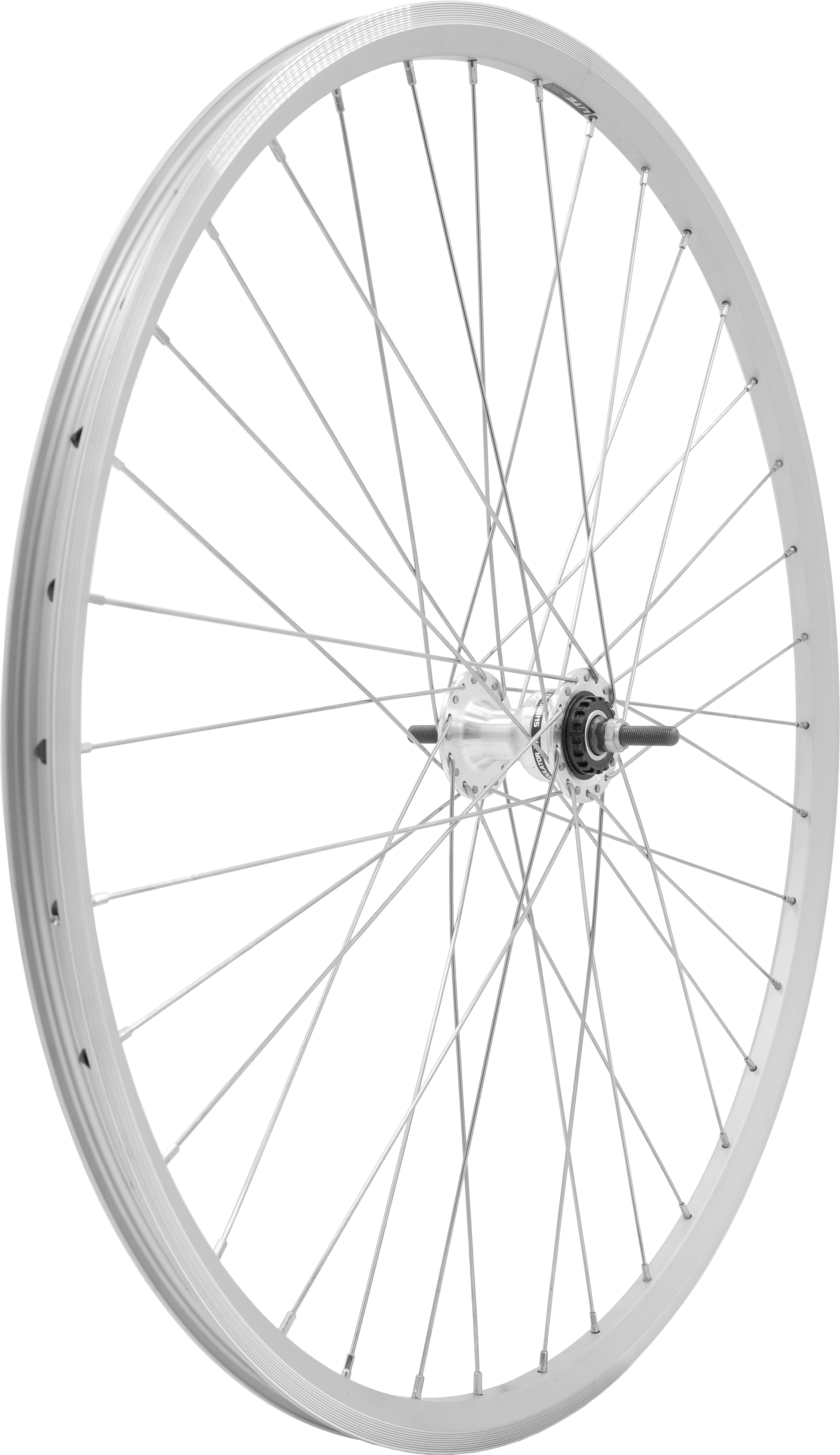 Framhjul LiTE 28in ETRTO 622-18 D/W R/B mutter Silver