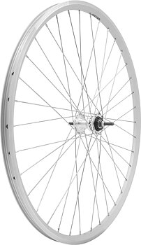 Framhjul LiTE 28in ETRTO 622-18 D/W R/B mutter Silver