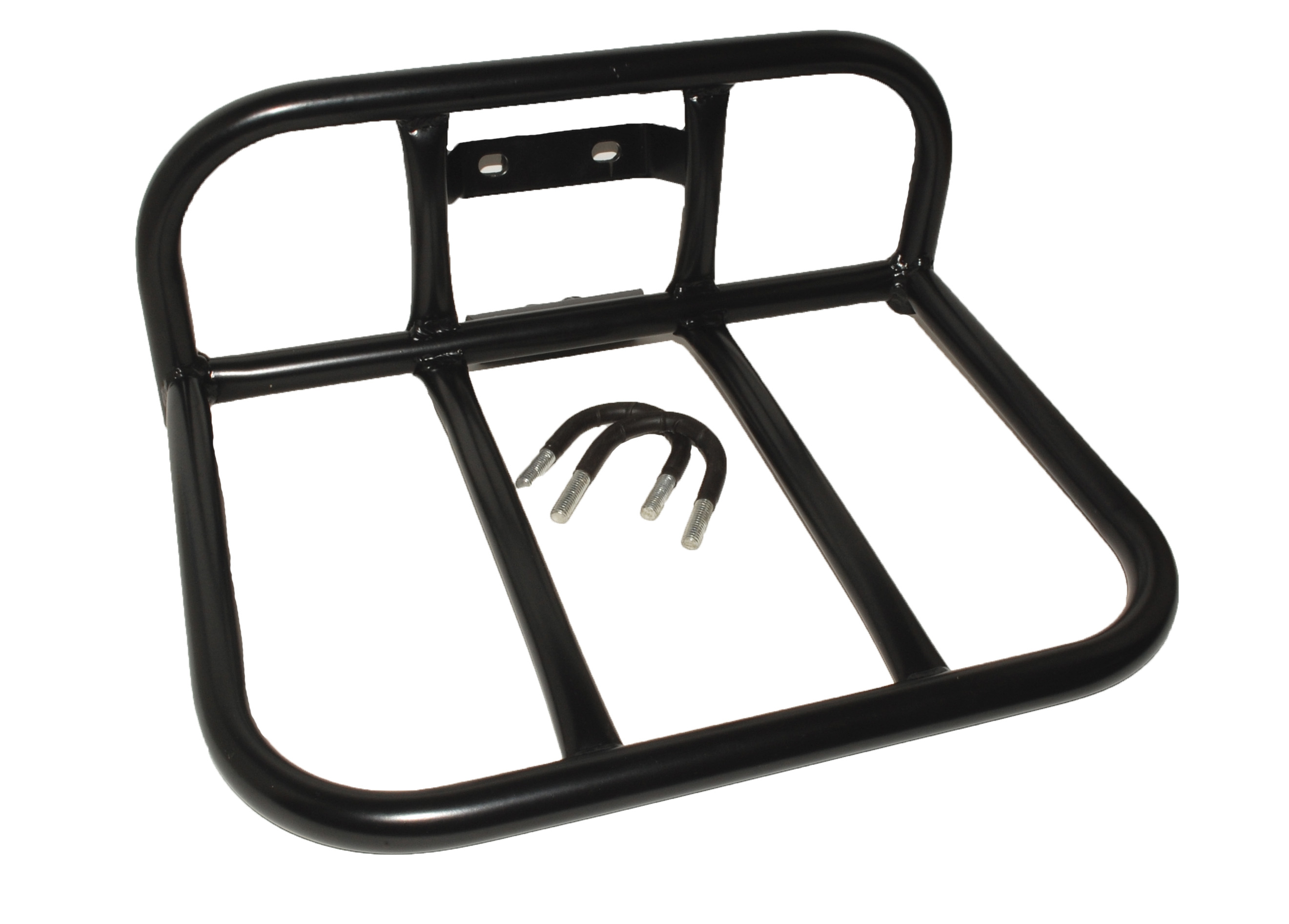 Pakethållare fram Cargo stål B=360mm L=250mm Svart (1390-4)