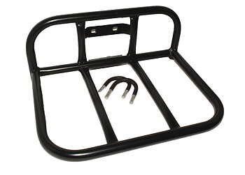 Pakethållare fram Cargo stål B=360mm L=250mm Svart (1390-4)