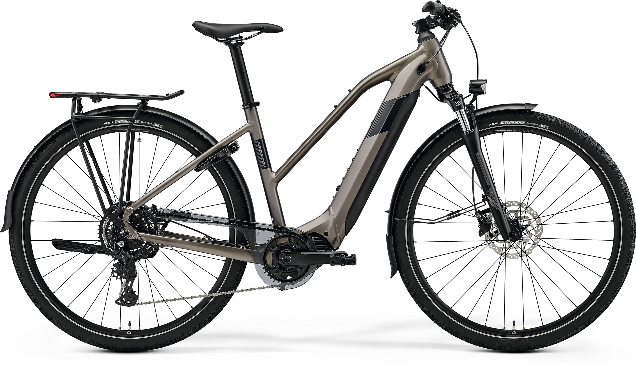 Merida eSpresso L 400 EQ, Shimano EP6, lågt insteg Elcykel