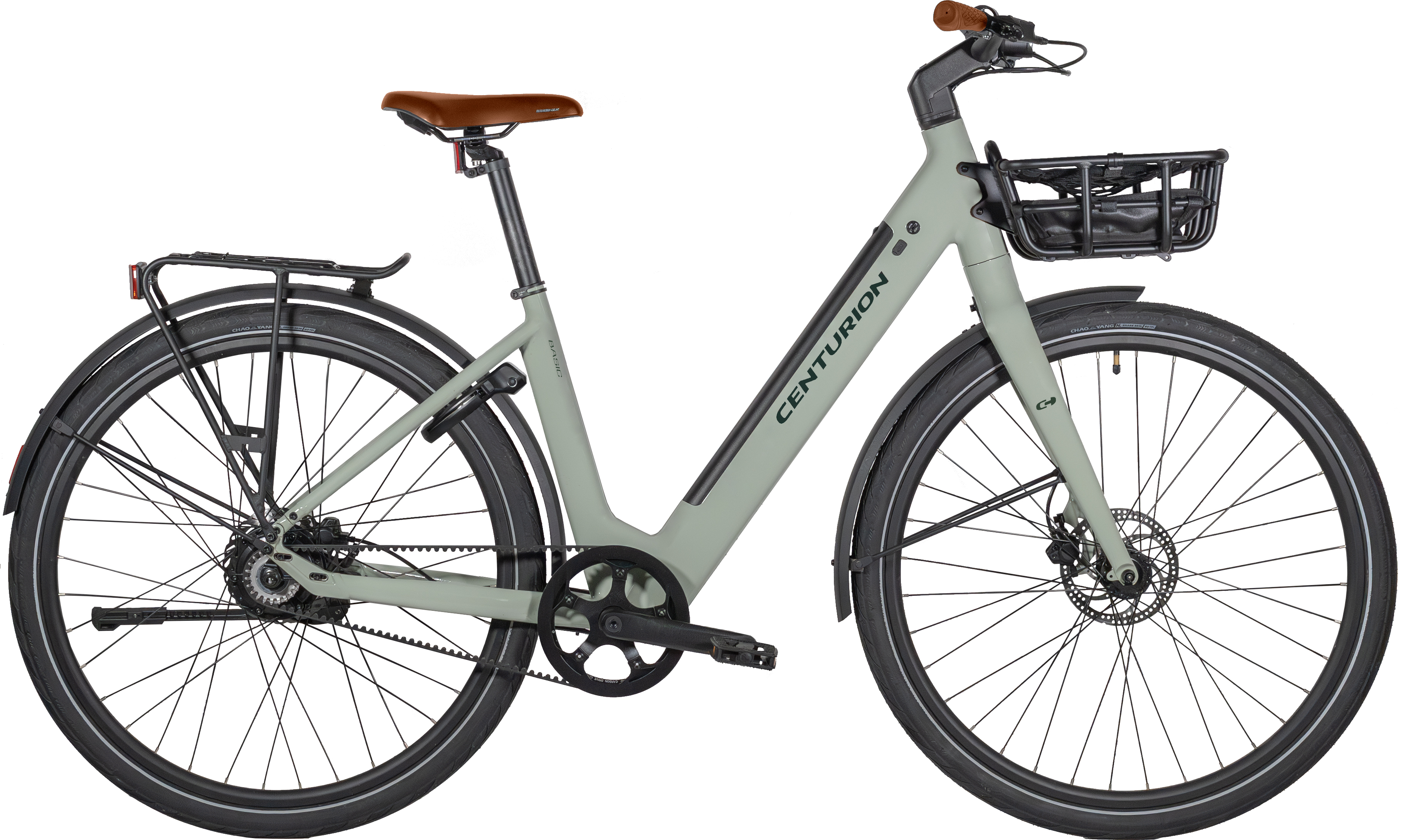 Centurion Basic Elcykel Remdrift Unisex Mintgrön