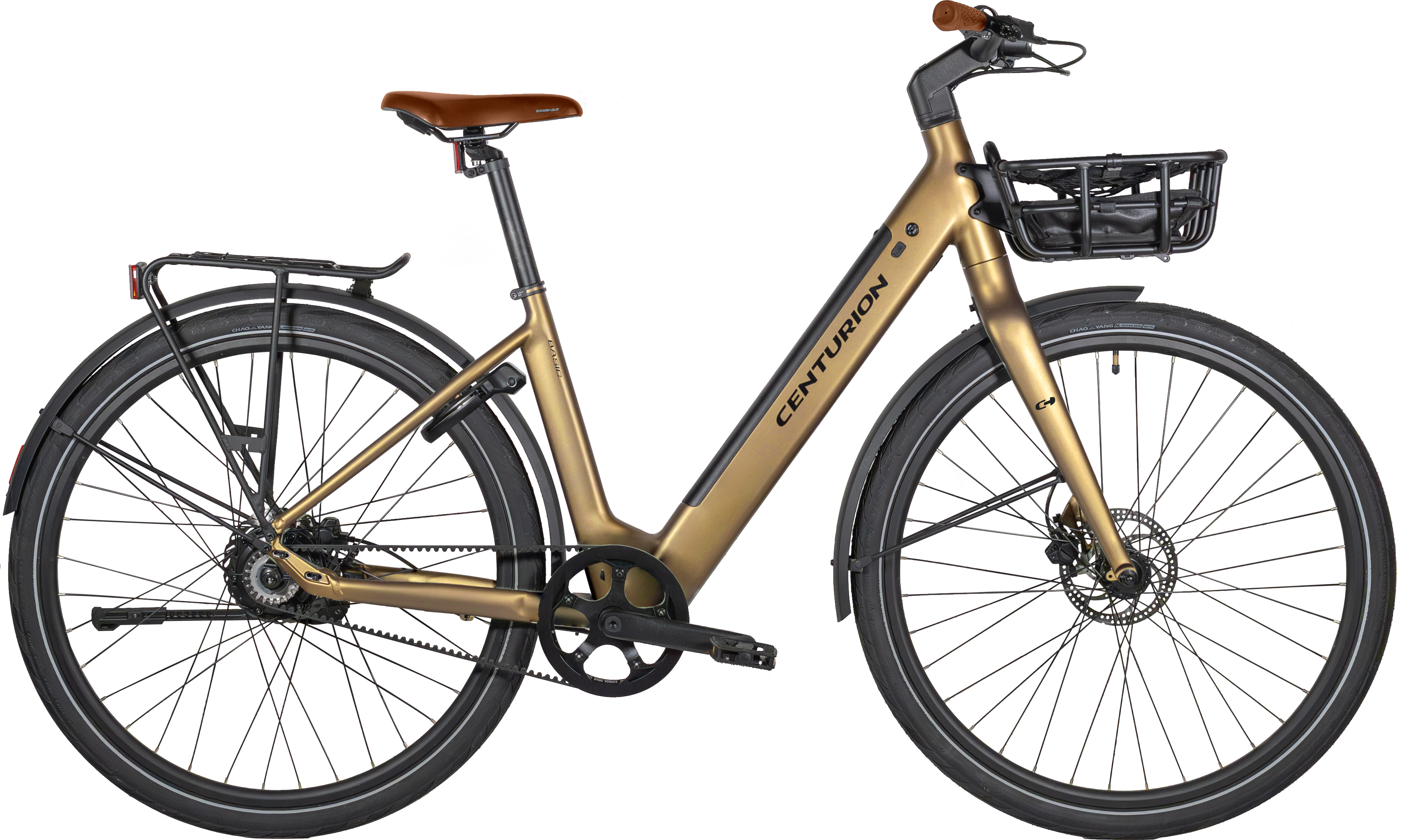 Centurion Basic Elcykel Remdrift Unisex Matt Koppar