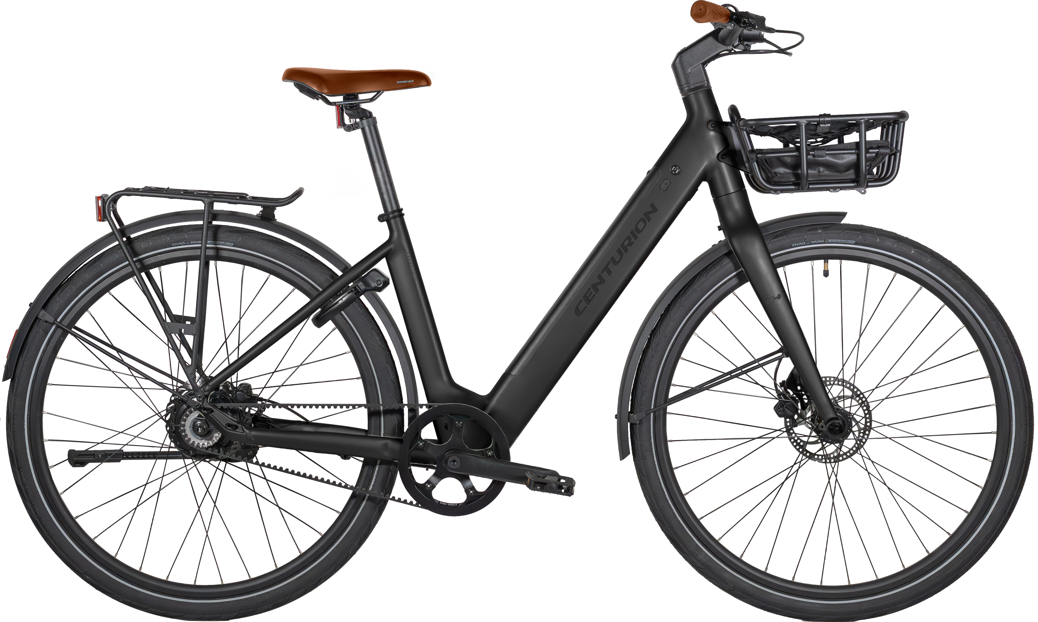 Centurion Basic Elcykel Remdrift Unisex Mattsvart