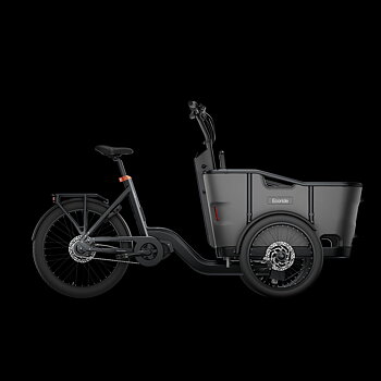 Ecoride Loader 802 – trehjulig ellådcykel, mittmotor och kedja