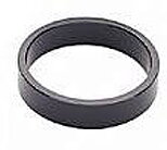 DISTANSRING 5mm ALU SVART