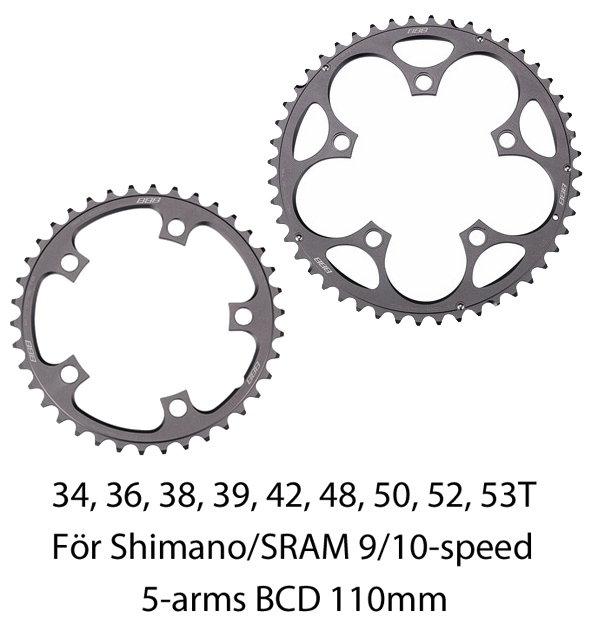 BBB Framdrev CompactGear Svart