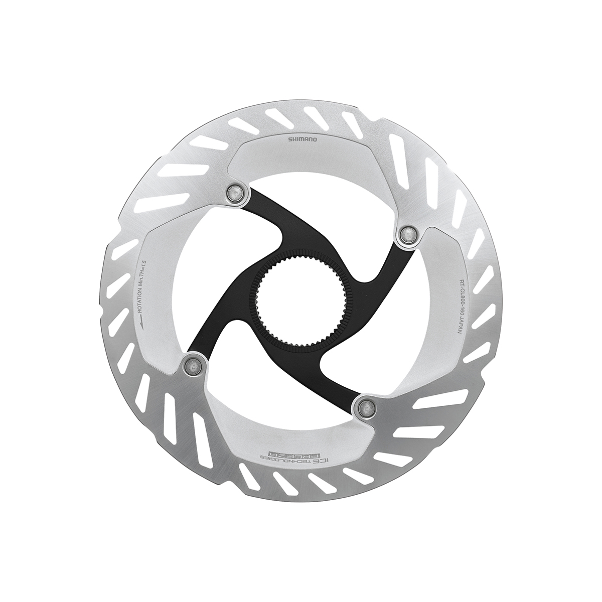Bromsskiva RT-CL800 Ultegra 160mm CL Ice-Tech Freeza ext
