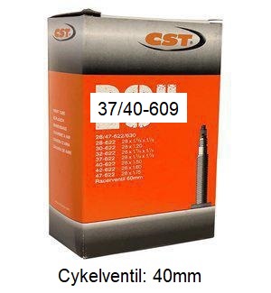 CST slang 27", 37/40-609 Cykelventil