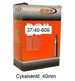 CST slang 27", 37/40-609 Cykelventil