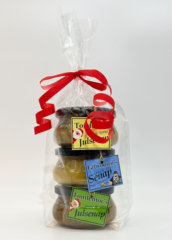 Presentförpackning Julsenap.