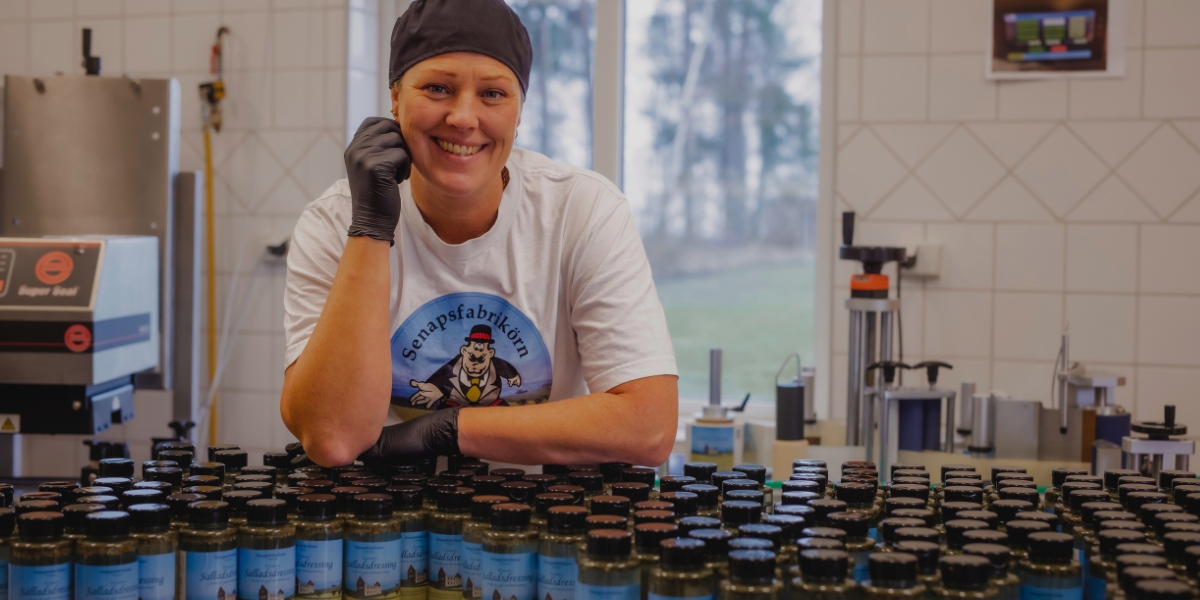 Senapsfabrikörn  Kvalite´& omtanke från Småland