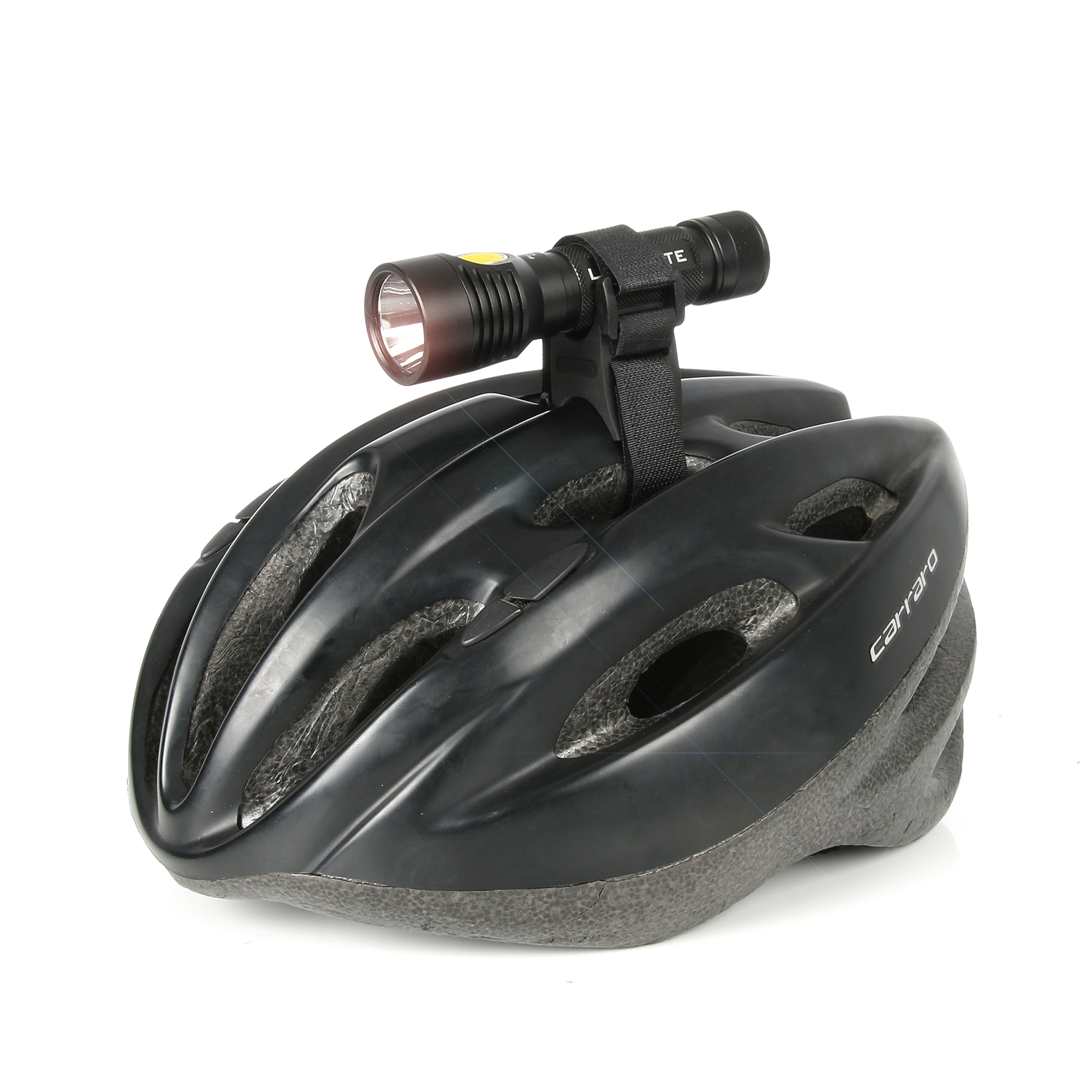 Lampfäste parallellt  för cykel eller cykelhjälm  UNIVERSAL LUMONITE® - 3