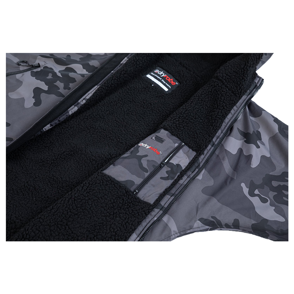 Dryrobe Advance Long Sleeve - Black Camo/Black - 4