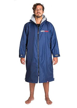Dryrobe Advance Long Sleeve - Navy/Grey