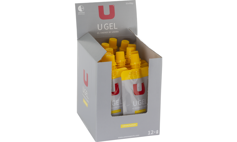 Umara U Gel 1:0,8 Lime 50 ml   30 Carbs  - Screw cap - 2
