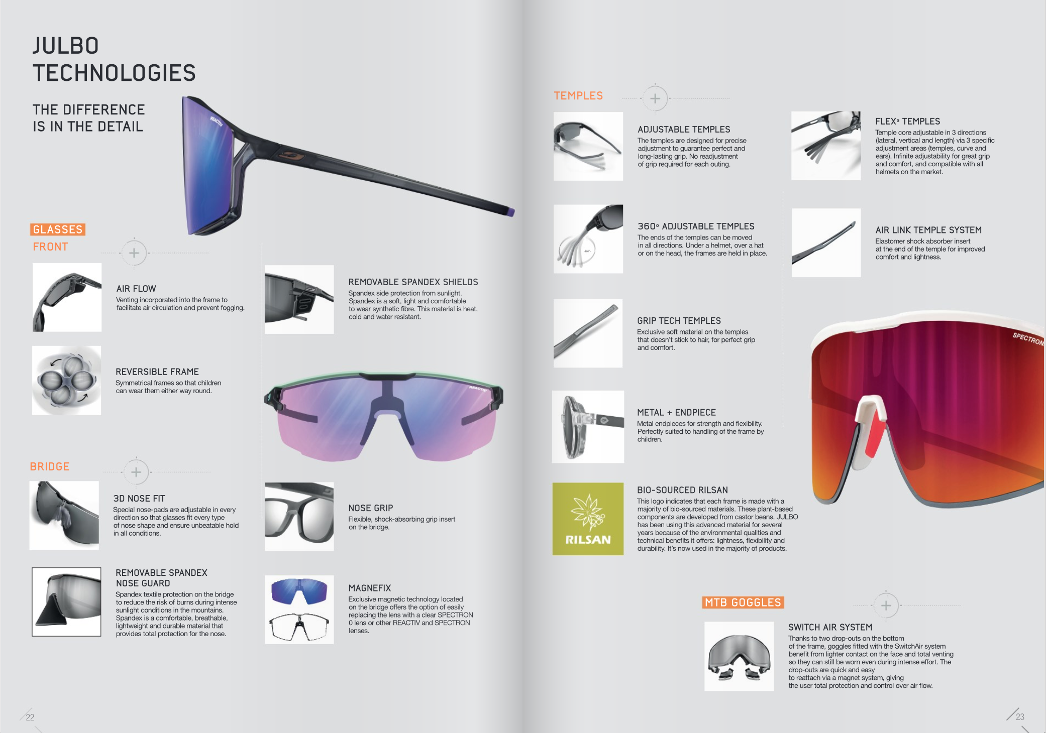 Julbo Aero Black/Blue RV P1-3HC MLBL - 9