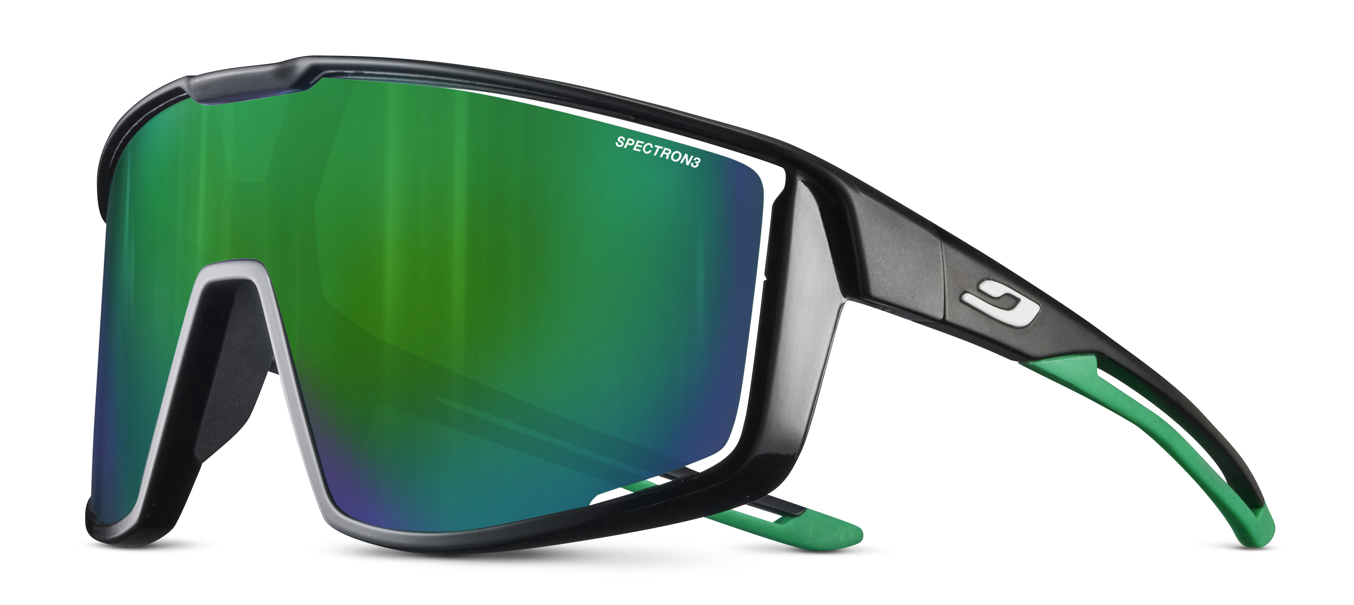 Julbo Fury Black SP3CF Green