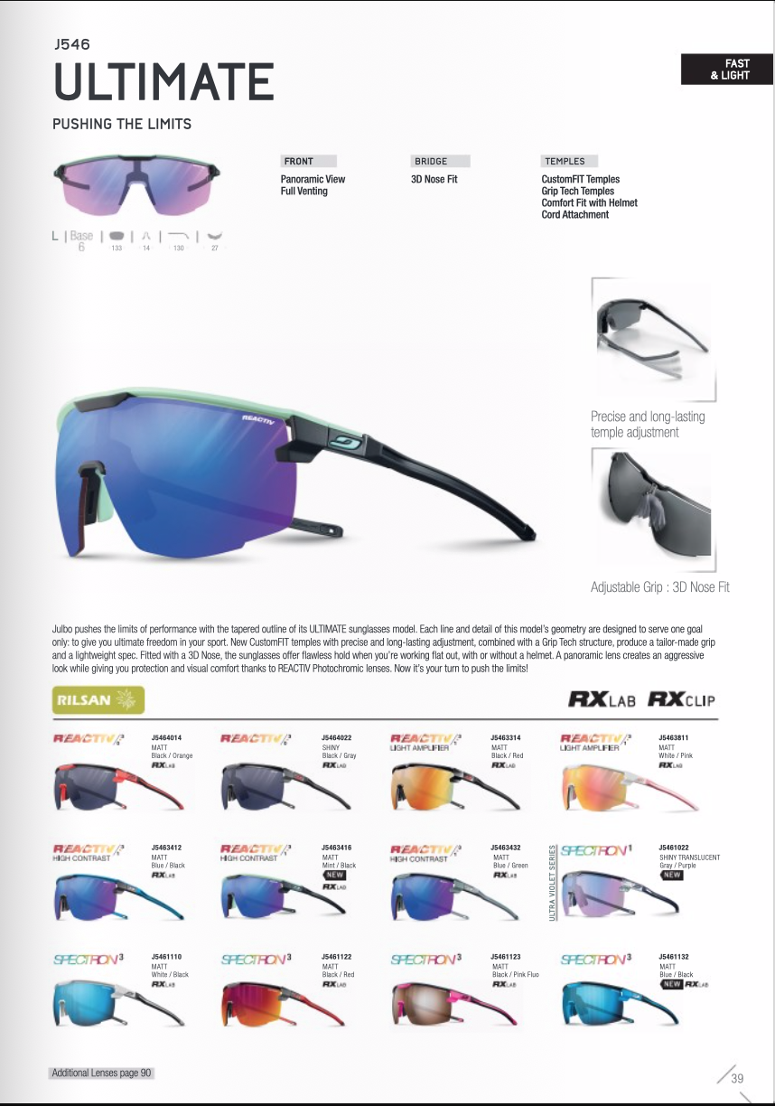 Julbo Ultimate Noir/Rouge SP3CF - 10