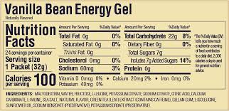 Gu Energy  Gel - Vanilla Bean  - 3