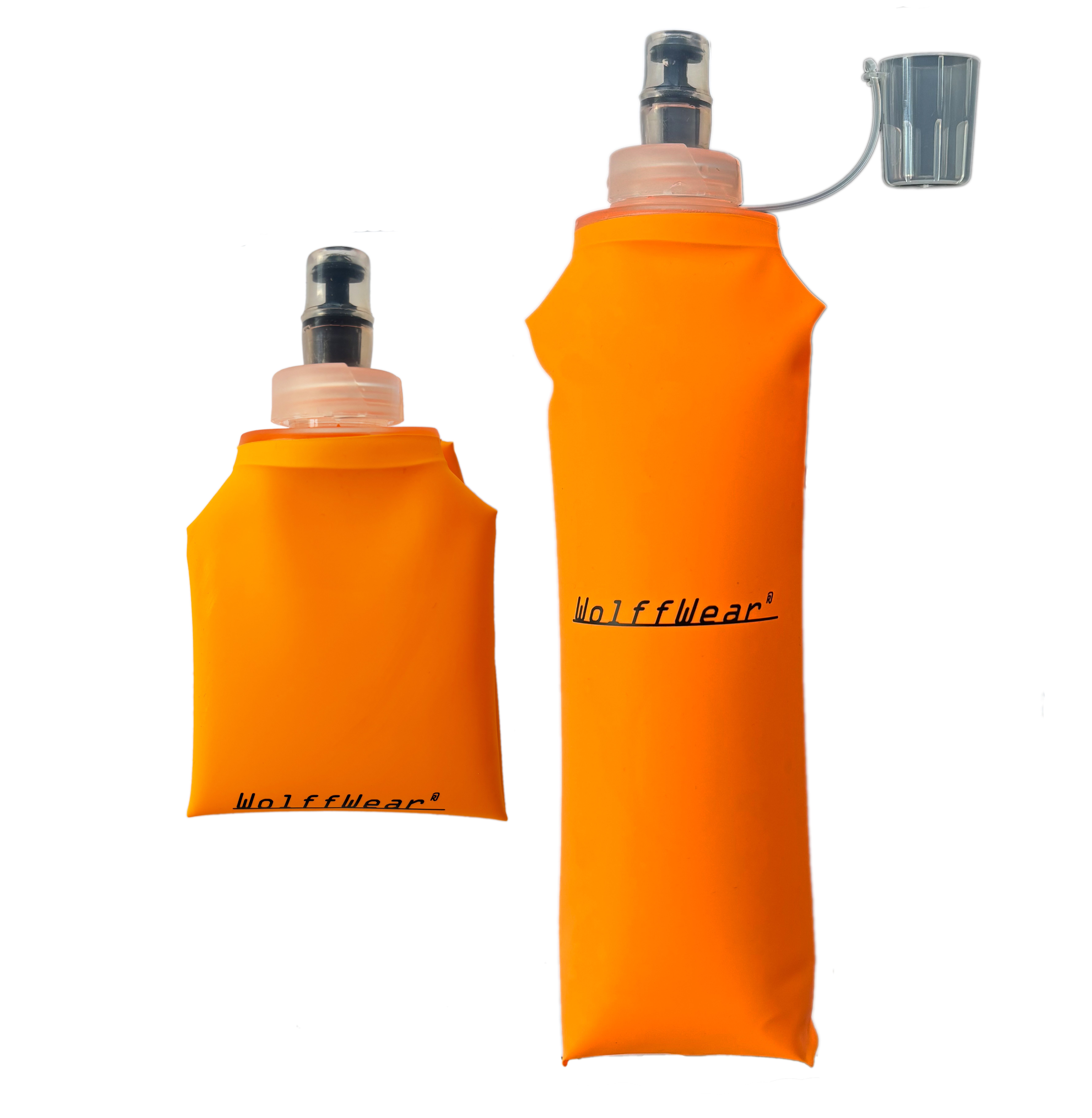 Wolffwear Soft flask - Orange 100-500 ml