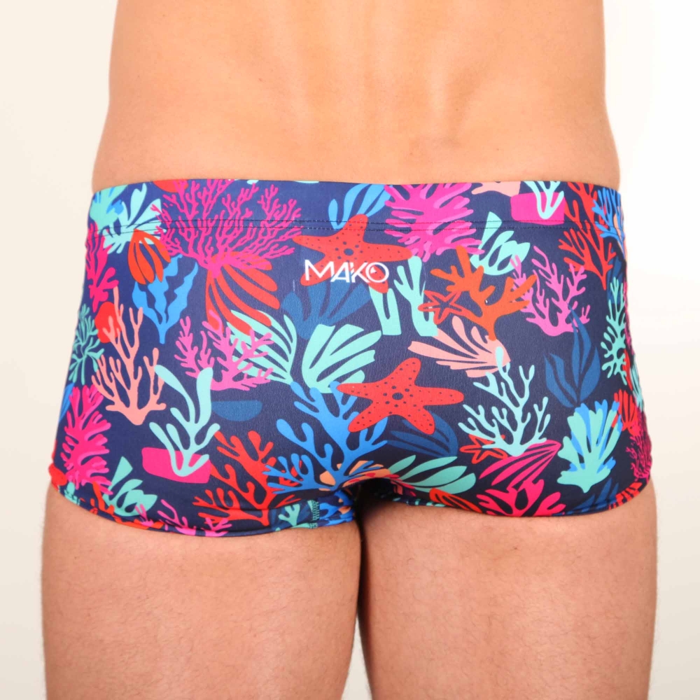 Mako Shorty Coral Blue  - 5