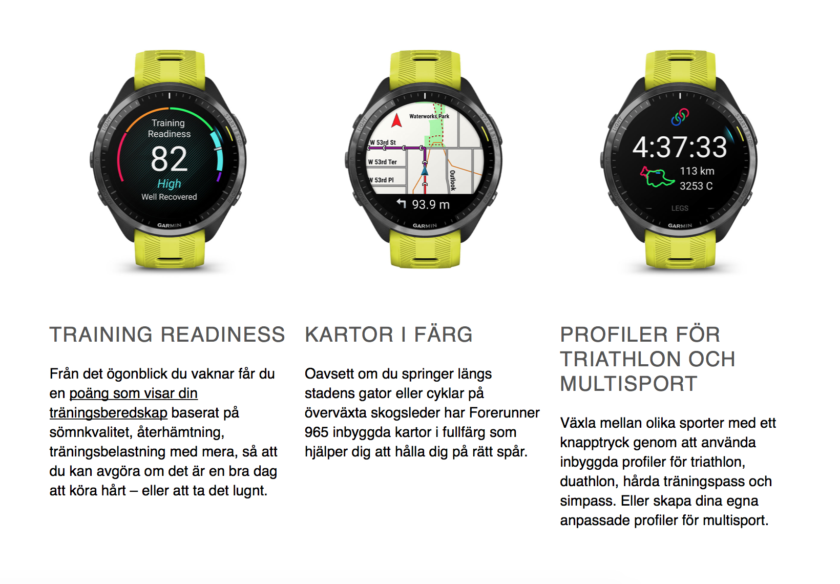 Garmin Forerunner® 965 Yellow - 12