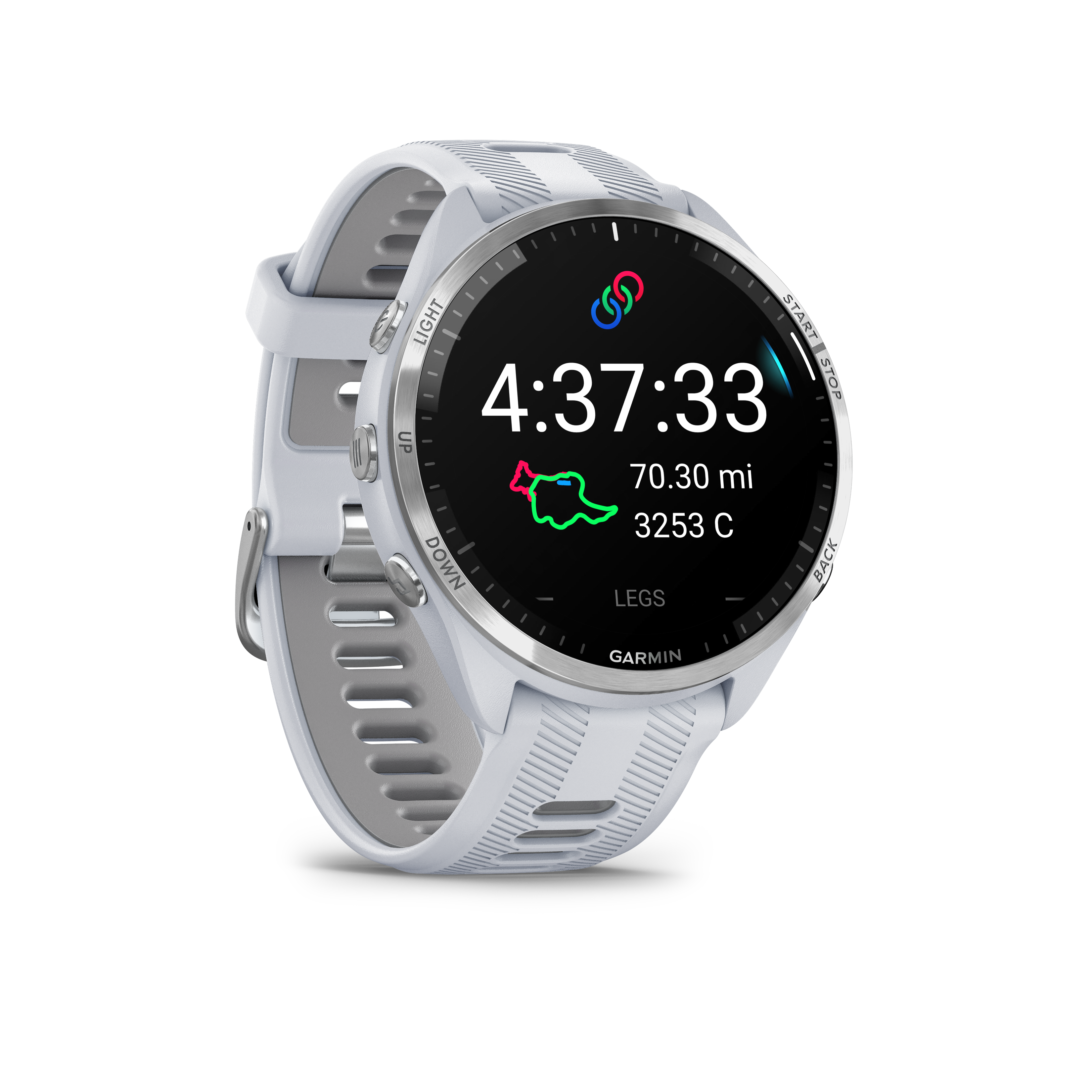 Garmin Forerunner® 965 White/Gray - 13