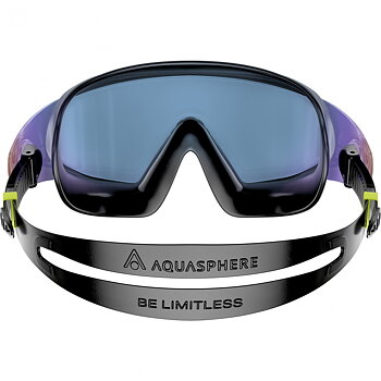Aqua Sphere Defy Ultra Swim Goggles - Indigo Titanium Mirrored