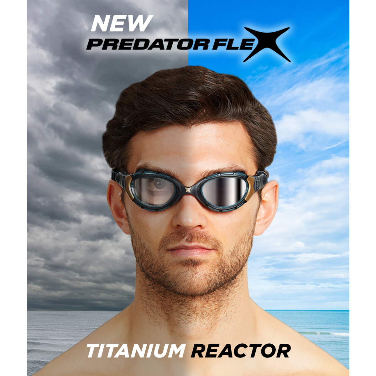 Zoggs Predator Flex Titanium Reactor - Photochromatic - 5