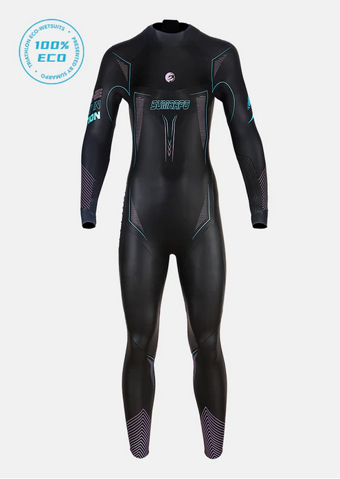 Sumarpo N-Joy Women's Eco Triathlon Wetsuit - 2