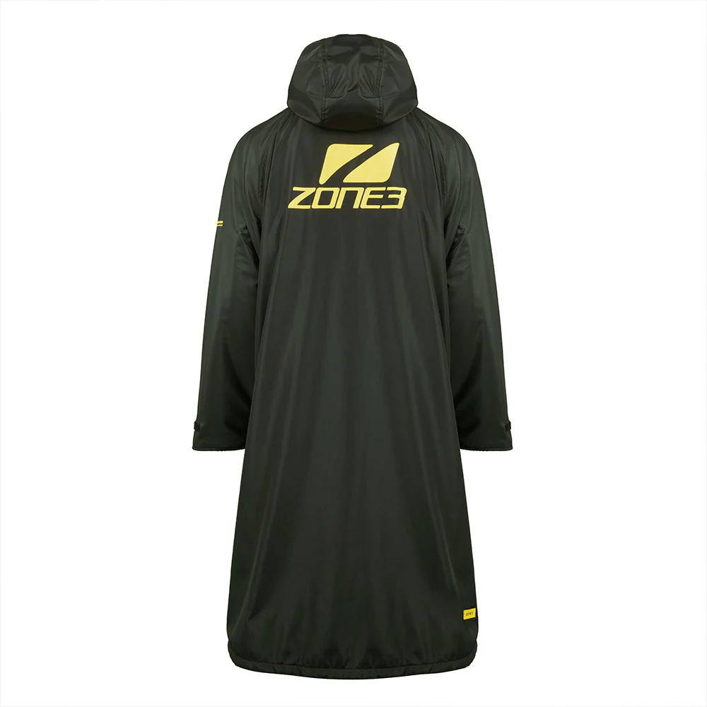 Zone3 Heat-Tech changing robe Khaki/Grey/Yellow - 2